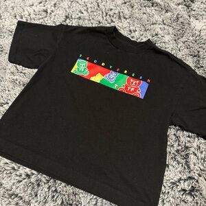 Teddy Fresh cropped Black Tee